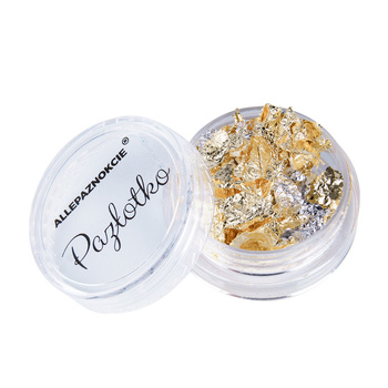 Flame Double-Sided Glitter: Ultra-Thin Chrome Flake Foil for Decorating, 3 ml Jar, No. 2