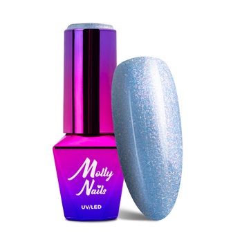 Molly Nails Hybridlack Mermaid Whispers Blue Amber 10 g Nr. 592
