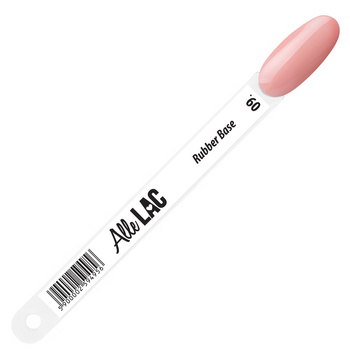 Musterkatalog: AlleLac Rubber Base-Stäbchen, Vibrant Coral Nr. 09