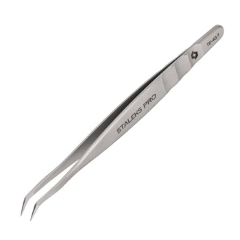 Eyelash tweezers L 65' Staleks Expert 40 TYPE 12