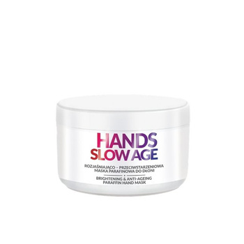 Maschera paraffinica schiarente e antietà per le mani Farmona Hands Slow Age 300 ml