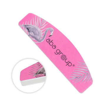 Aba Group Glanzpolierer, Halbmondform, 300/300, rosa