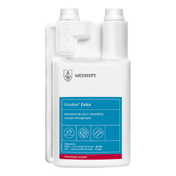 Concentrato per la pulizia e la disinfezione degli strumenti Medisept Viruton extra 1 L