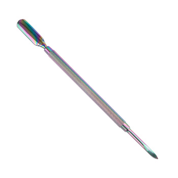 Scalpellino bifacciale per cuticole e unghie, color cobalto, n. YC014