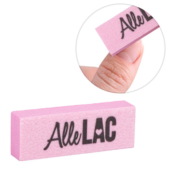 AlleLac Pink Mini Double-Sided Buffer 100/180, 15 pieces
