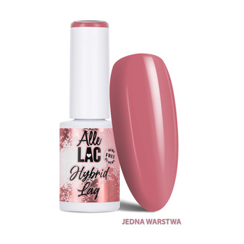 LED/UV Gel Polish Pinks PI21 Smoked Kiss AlleLac HEMA/Di-HEMA Free 6g