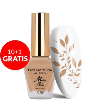 10+1 free Molly Nails PRO Stamping Nude No. 27 stamping polish, 10 ml