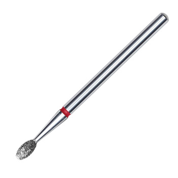 Staleks Expert Red Olive Diamond Bits, 2.5/5 mm
