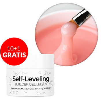 Molly Nails Coffee Blush HEMA/Di-HEMA Free 50 g medium-thick self-leveling builder gel