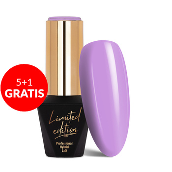 5+1 free MollyLac Limited Edition Rise Violet hybrid nail polish 10g No. 414