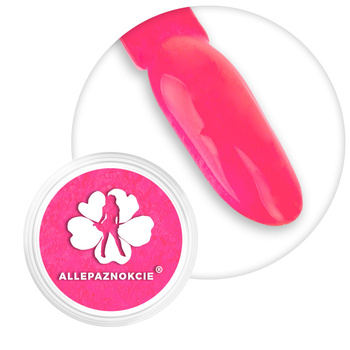 Smoke Nails nail powder, smoke effect, Allepaznokcie neon light pink No. 08