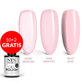 10+2 free NTN Premium Delicate French HEMA/Di-HEMA Free hybrid nail polish 5g No. 298