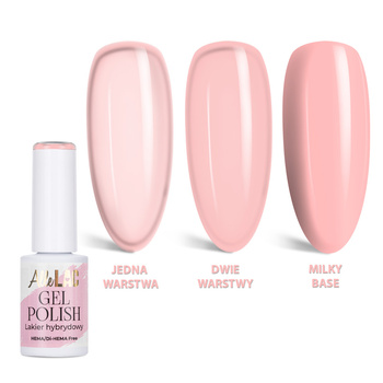 LED/UV Gel Polish Nudes N24 Tender Pink AlleLac HEMA/Di-HEMA Free 6g