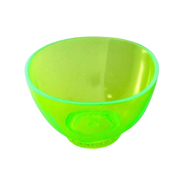 Green silicone bowl for algae, size S