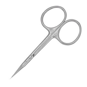 Professional cuticle scissors with hook Staleks Pro Exclusive 21 TYPE 2 magnolia
