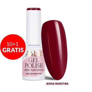 10+1 Free LED/UV Gel Polish Reds R16 Velvet Garnet AlleLac HEMA/Di-HEMA Free 6g