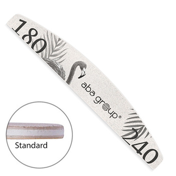 Aba Group half-moon gray nail file 180/240 Eco 1 pc