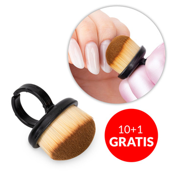 10+1 Free Molly Nails Dusting Brush, Black