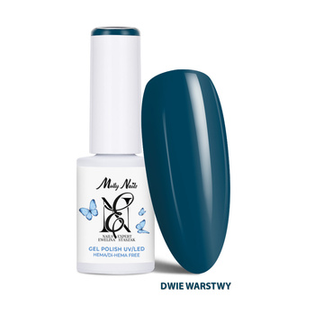 LED/UV Gel Polish Molly Nails by Ewelina Staszak Talizman T15 Blue Apatite HEMA/Di-HEMA Free 7g