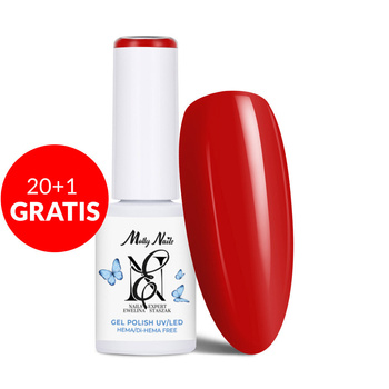 20+1 free LED/UV Gel Polish Molly Nails by Ewelina Staszak Talizman T5 Carnelian HEMA/Di-HEMA Free 7g