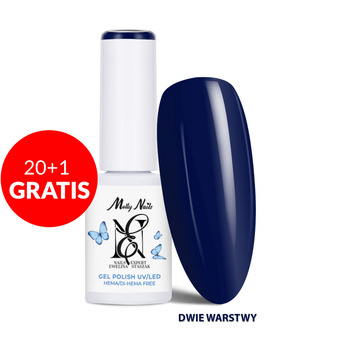20+1 free LED/UV Gel Polish Molly Nails by Ewelina Staszak Talizman T14 Sodalite HEMA/Di-HEMA Free 7g