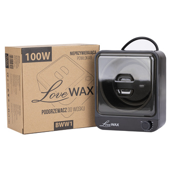 Wax heater for cans with Teflon insert LoveWax BWW1 black 500 ml