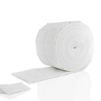 Lint-free cotton pads, 500 count, 12-ply