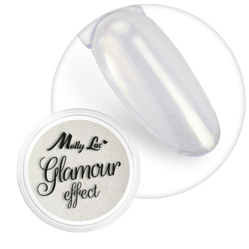 MollyLac Glamour Effect Gold nail powder 1 g No. 2