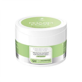 Victoria Vynn Pharm Foot CRACKED HEEL PROTECTOR Protective Ointment for Cracked Heels with Ozonated Olive Oil, 200 ml