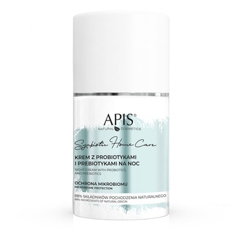 Synbiotic Home Care Apis Night Face Cream with Probiotics and Prebiotics, 50 ml