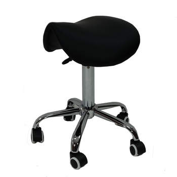 Optima cosmetic stool without backrest, black CN03560