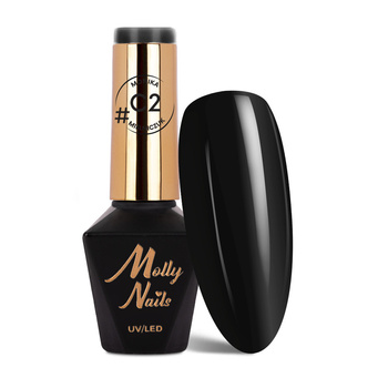 Molly Nails Classic hybrid nail polish by Monika Mielniczuk HEMA/Di-HEMA free 8g No. C2