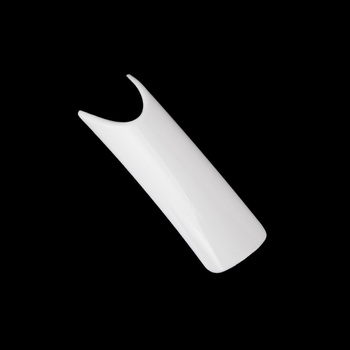 White tips without pockets, size 10 refill. 60 pcs.