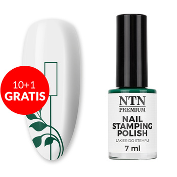 10+1 free NTN Premium green stamp and plate polish 7ml No. 102