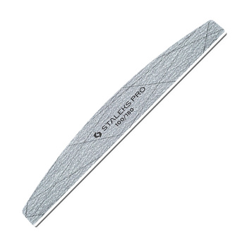Staleks SMART 40 100/180 Mineral Nail File (Boat-Shaped, Half-Moon) - 25-Pack