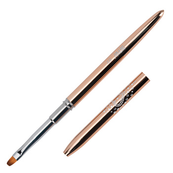 AlleLac oval gel brush, metal, No. 4