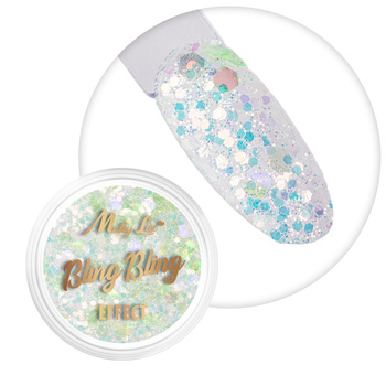 MollyLac Bling Bling Effect nail powder 1 g No. 11