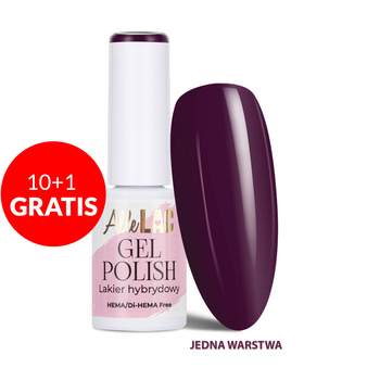 10+1 free LED/UV Gel Polish Purples P8 Deep Berry AlleLac HEMA/Di-HEMA Free 6g