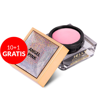10+1 free Building thick hard gel jelly Jelly Builder Gel Molly Nails Angel Pink HEMA/Di-HEMA Free 50g