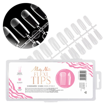 Flexi Tips Molly Nails square 240 pcs for quick nail extension