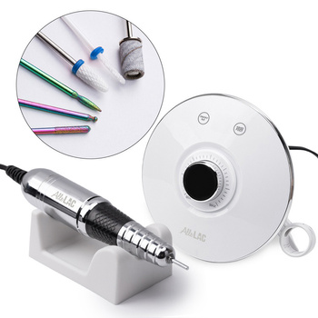 AlleLac 68W nail drill for manicure and pedicure, white, M17, 45,000 rpm