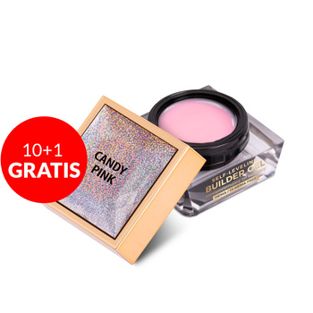 Molly Nails Angel Pink HEMA/Di-HEMA Free 15 g medium-thickness self-leveling builder gel