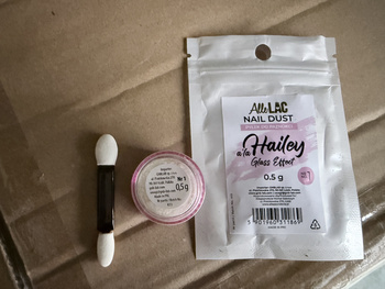 AlleLac A la Hailey Glass Effect Nail Powder No. 1