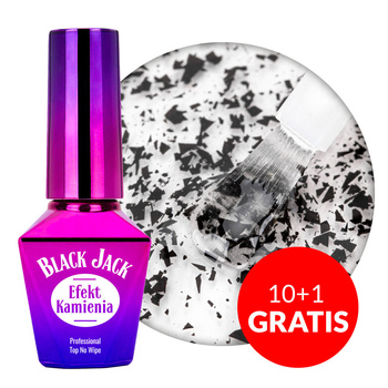 10+1 free Jack Top Molly Nails no-wipe with a touch of Black HEMA/Di-HEMA Free 10g