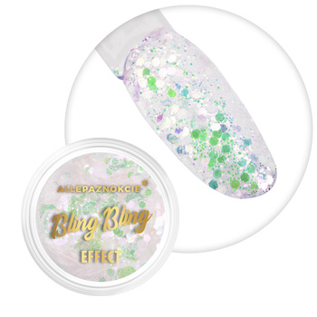 Bling Bling Effect nail powder Allepaznokcie 1 g No. 04