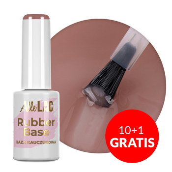 10+1 free Rubber Base AlleLac Caramel Cookie HEMA/Di-HEMA Free 7g No. 12