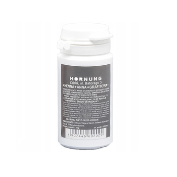 Anna Hornung graphite henna powder for eyebrow and eyelash tinting, 20 g