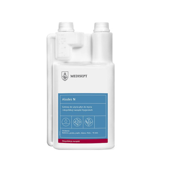 Medisept Alodes N Hairdressing Tool Cleaning and Disinfectant, 1000 ml