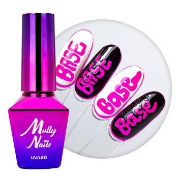 Creative Flow Base - creative base for melting soft letter effect designs Molly Nails HEMA/Di-HEMA free 10 g