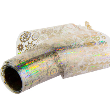 Transfer foil 100 cm, holographic pattern 10 No. 7